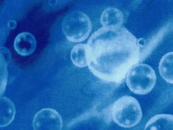 DECORAL modré bubliny ISD700