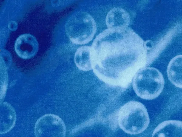 DECORAL modré bubliny ISD700