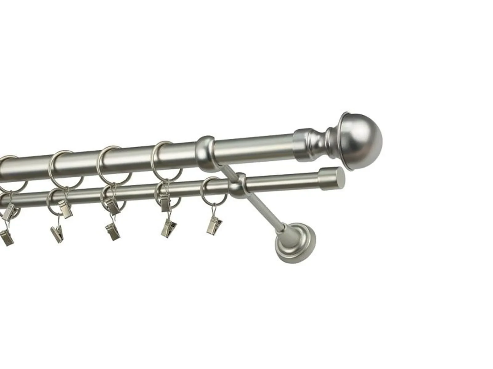 Garniža 25x16mm - 2rady - BOSTON - satin