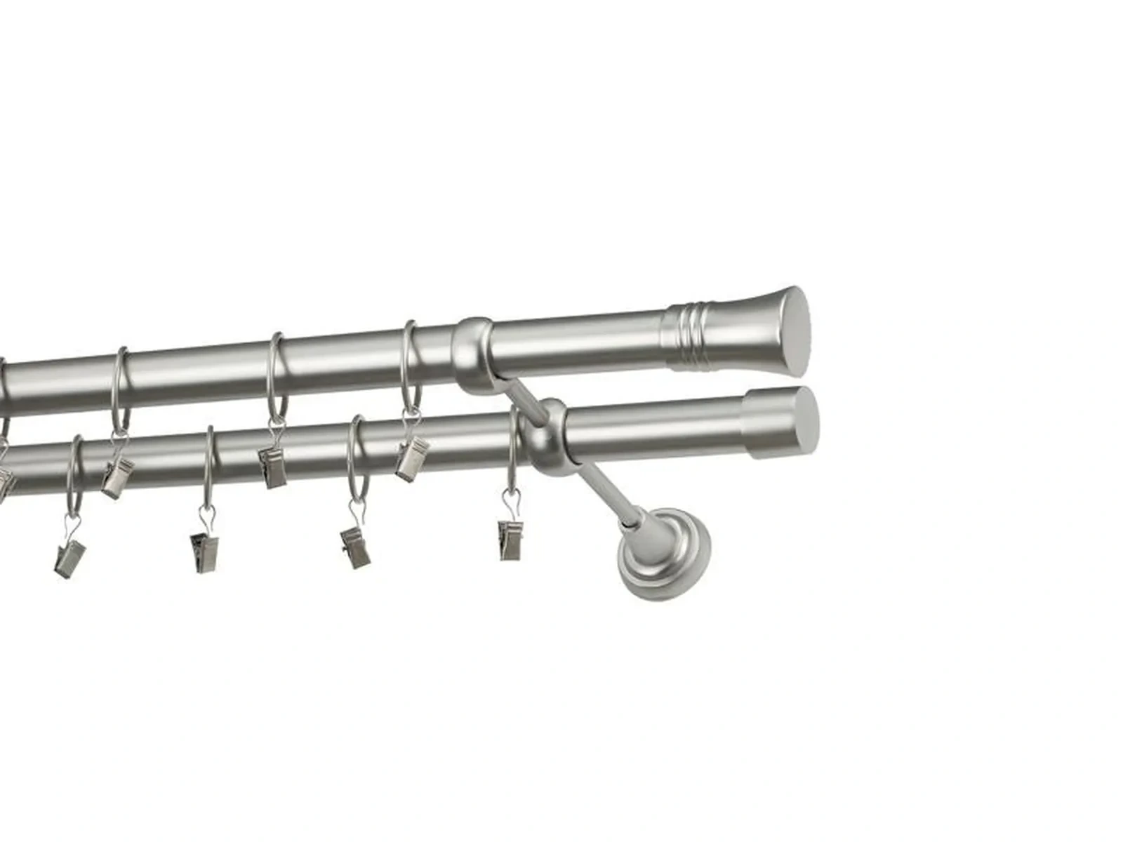 Garniža 25x25mm - 2rady - CAPRI - satin