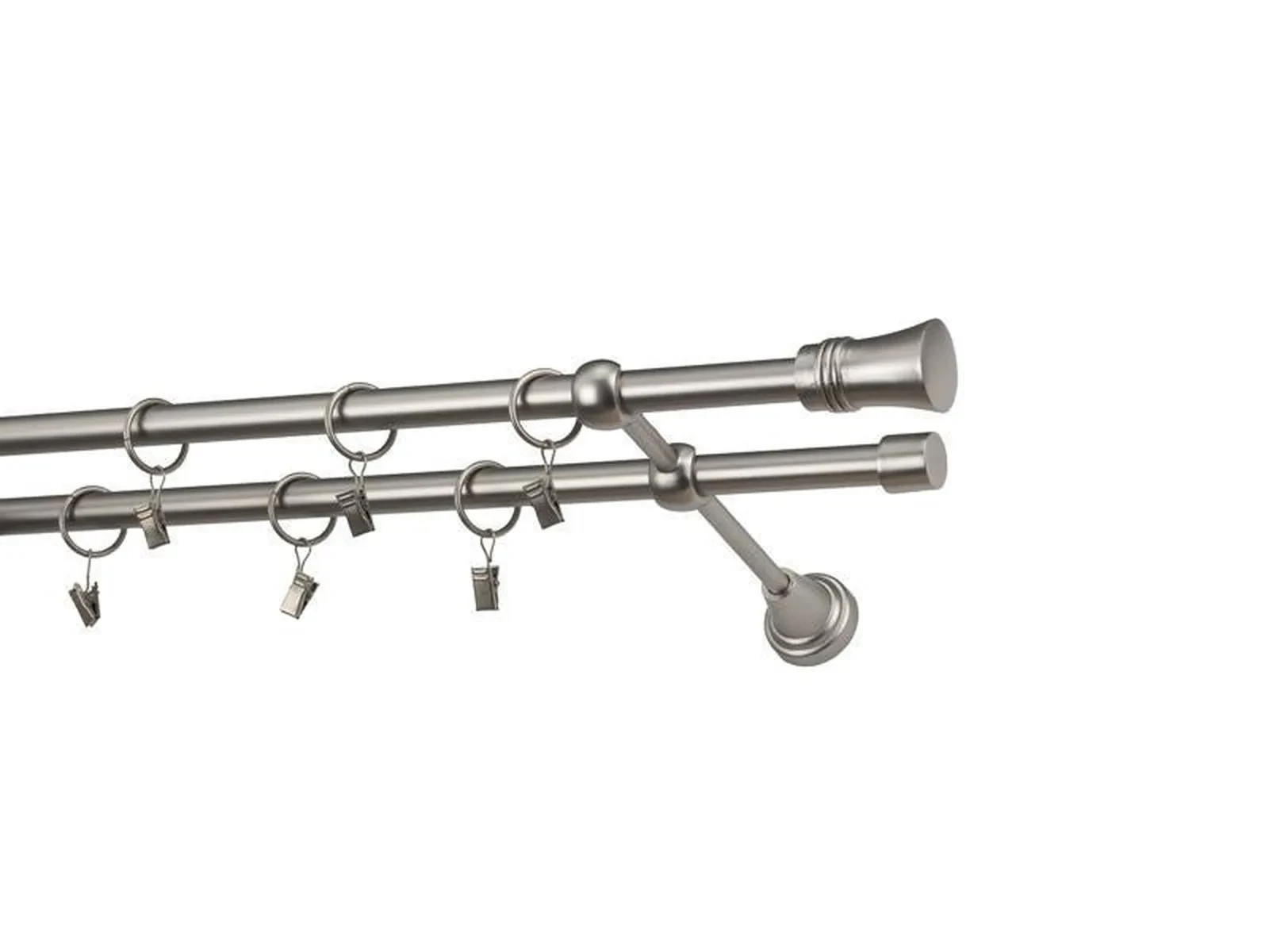 Garniža 16x16mm - 2rady - CAPRI - satin