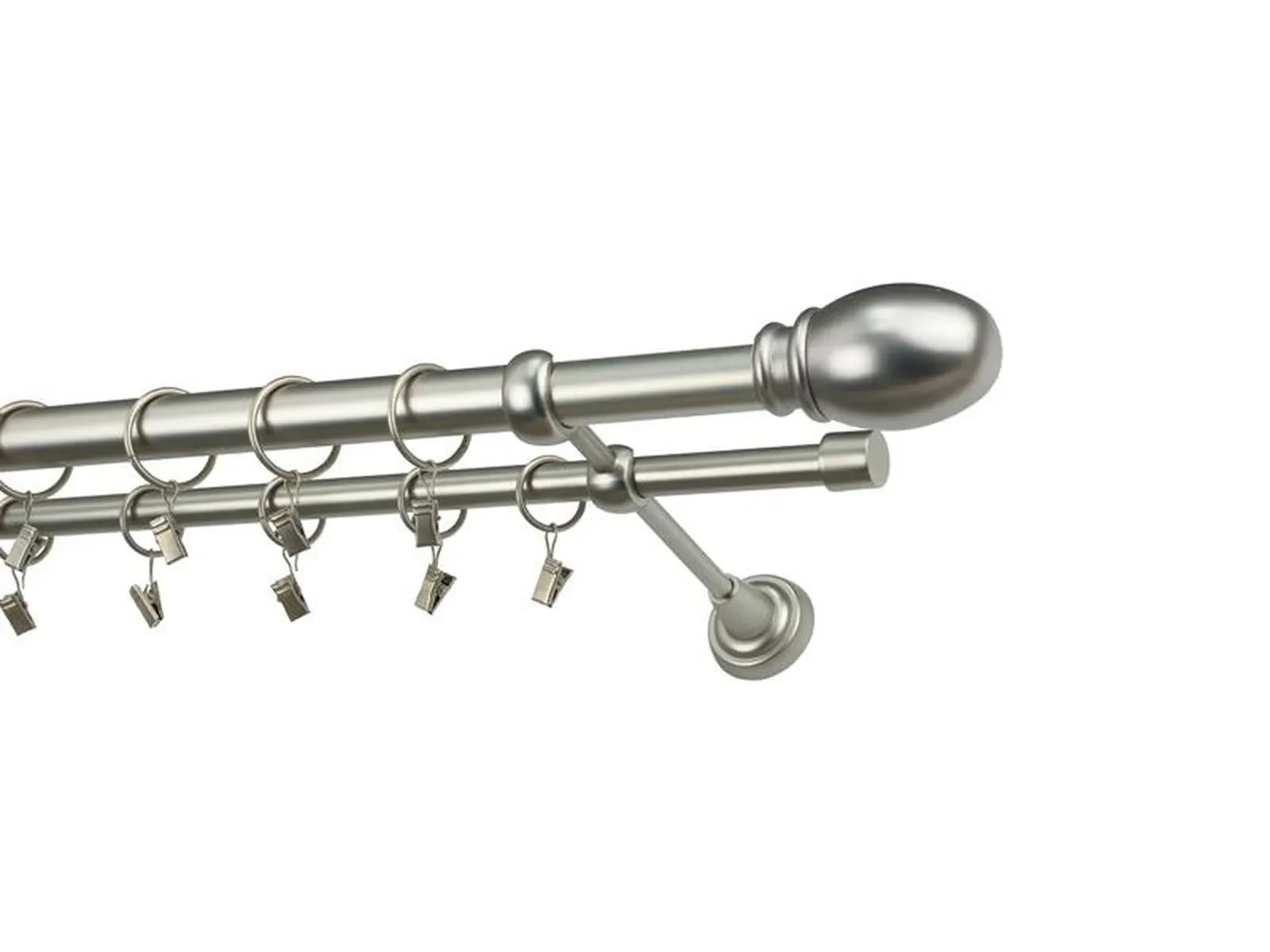 Garniža 25x16mm - 2rady - BELUNO - satin