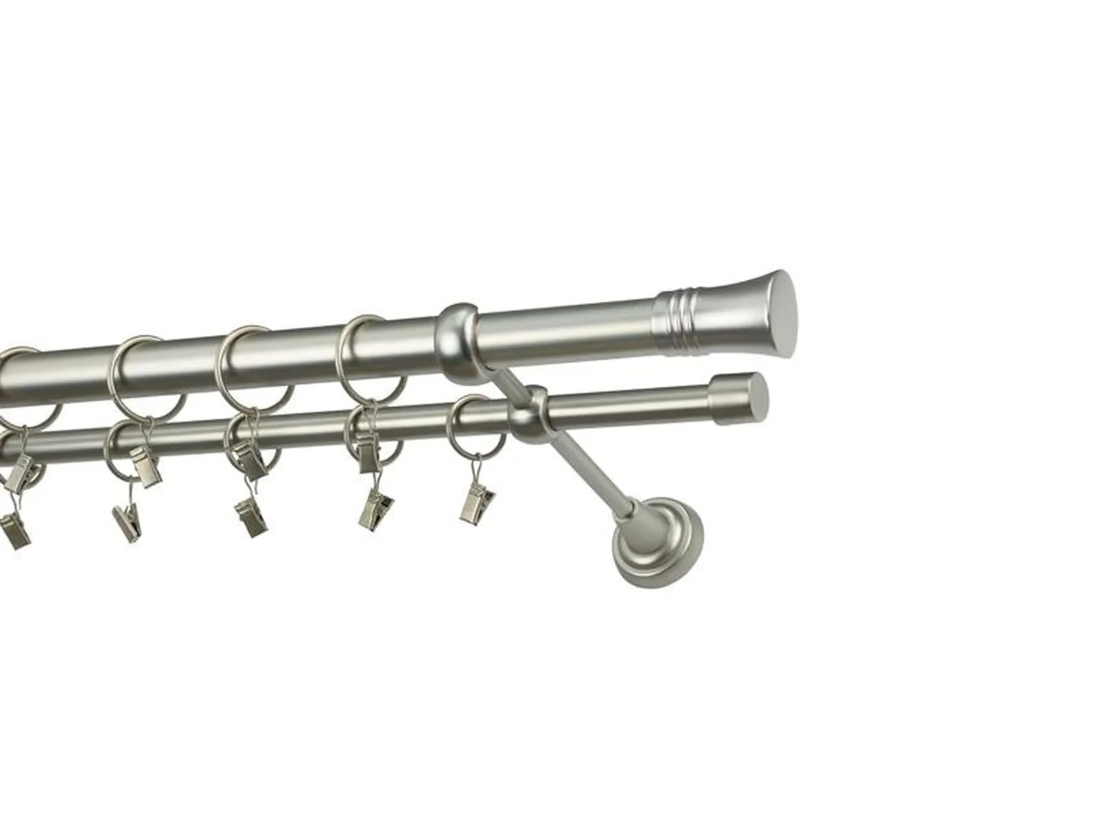 Garniža 25x16mm - 2rady - CAPRI - satin