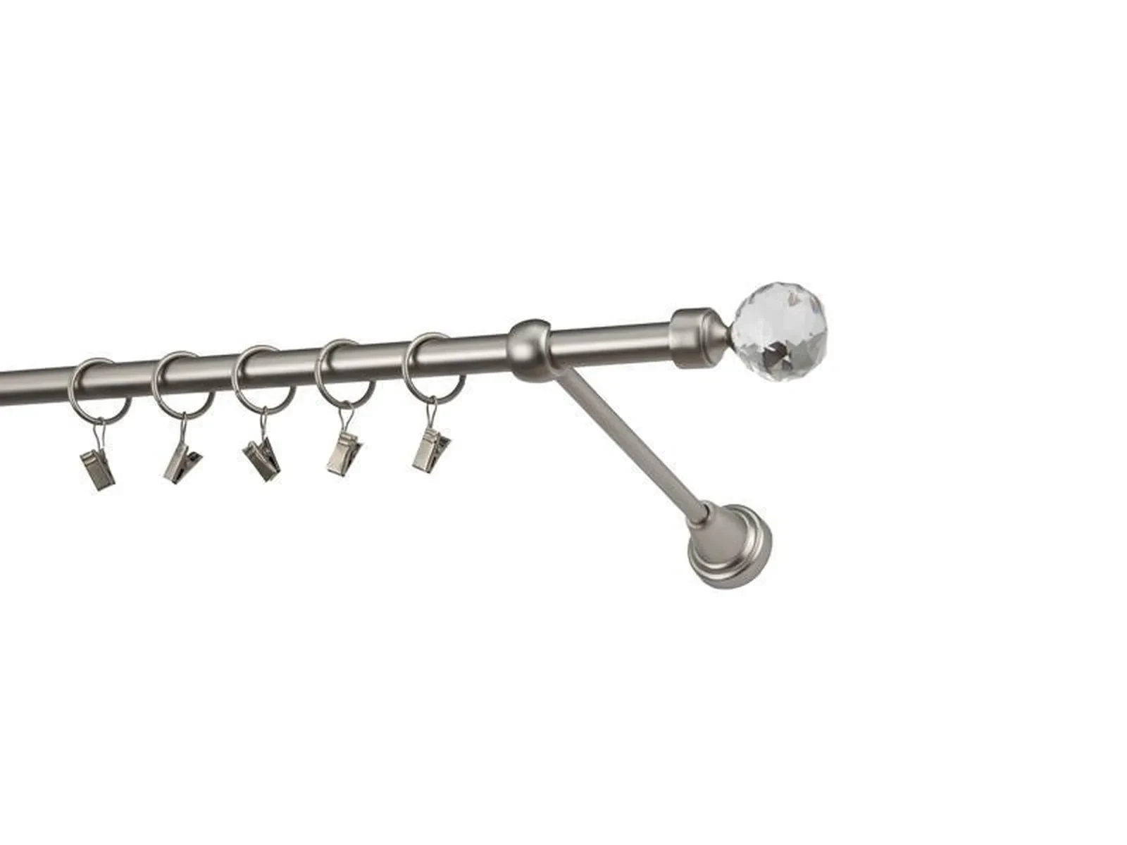 Garniža 16mm - 1rad - GUĽA CRYSTAL - satin