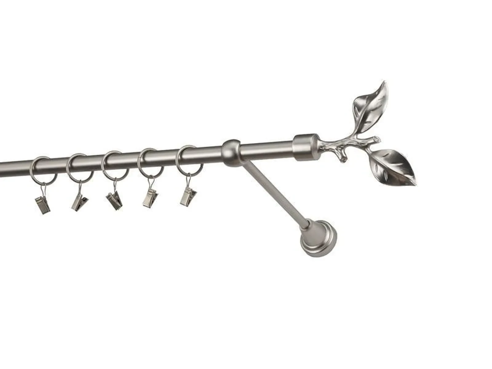 Garniža 16mm - 1rad - LIST ROSE - satin