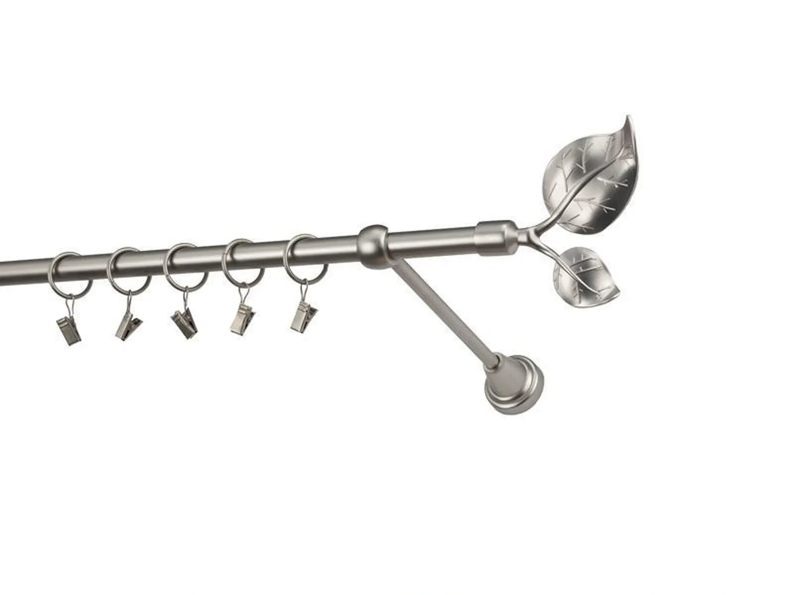 Garniža 16mm - 1rad - LIST VEĽKÝ - satin