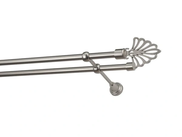 Garniža 16x16mm - 2rady - MODERN - satin 1