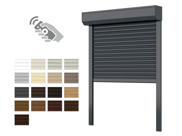 Hliníkové rolety BOX 180mm - výška do 2750 mm - MOTOR - DIAĽKOVÉ