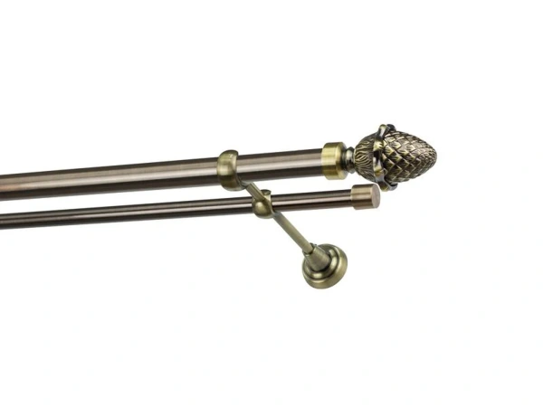 Garniža 25x16mm - 2rady - ŽALUĎ - antik 1