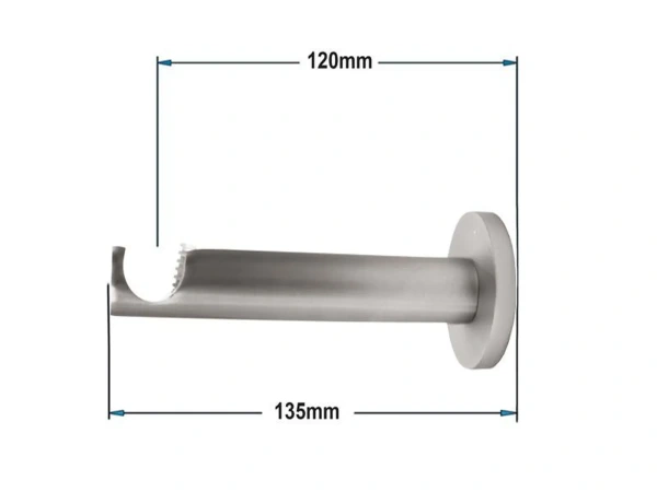 Garniža 19mm - 1rad - QUADRO - satin 3