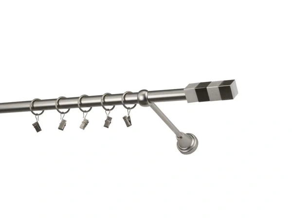 Garniža 19mm - 1rad - QUADRO - satin