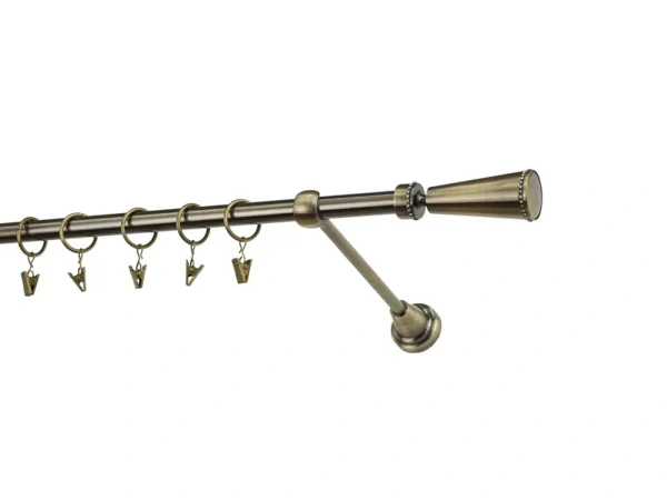 Garniža 16mm - 1rad - MILANO CRYSTAL - antik