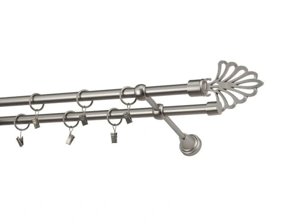 Garniža 16x16mm - 2rady - MODERN - satin