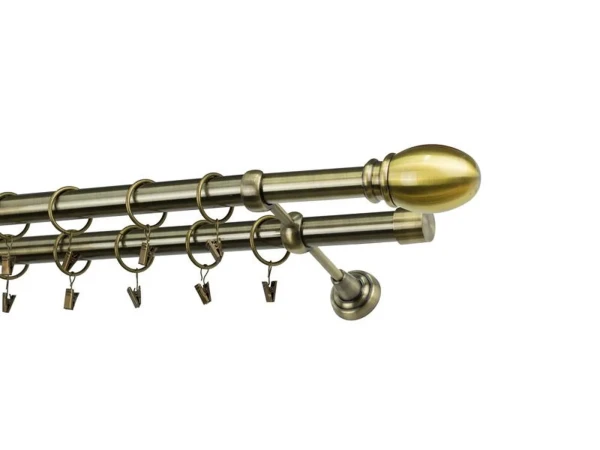 Garniža 25x25mm - 2rady - BELUNO - antik