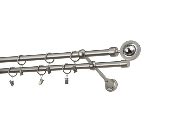 Garniža 16x16mm - 2rady - JUPITER - satin