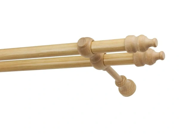 Garniža drevená 28x28mm dvojradová - BOROVICA 1