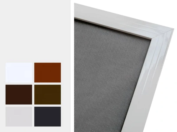 Sieťky na  OKNO - pevné - bežné odtiene