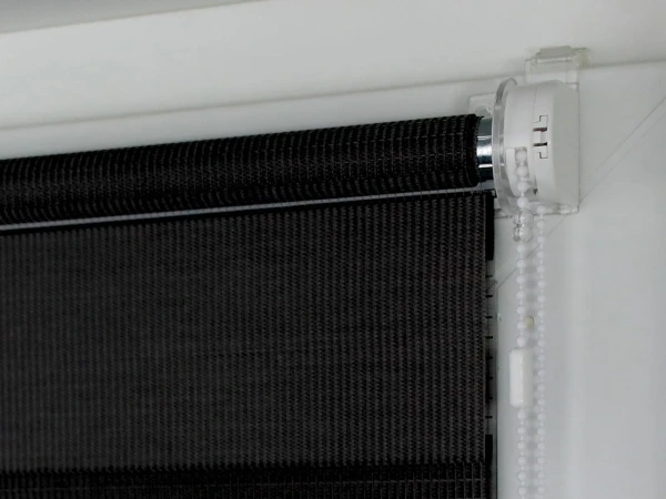 Roleta  MINI - deň a noc - látka BLACK ELEGANCE 2