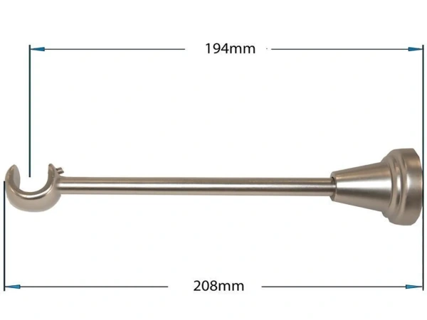 Garniža 16mm - 1rad - PANTEON - satin 2