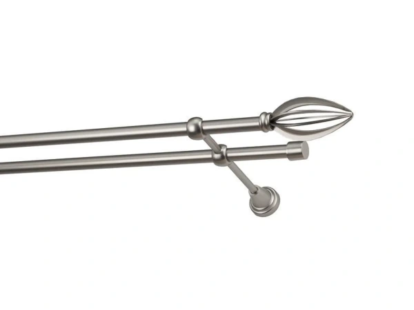 Garniža 16x16mm - 2rady - PANTEON - satin 1