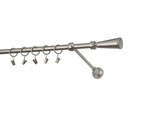 Garniža 16mm - 1rad - MILANO CRYSTAL - satin