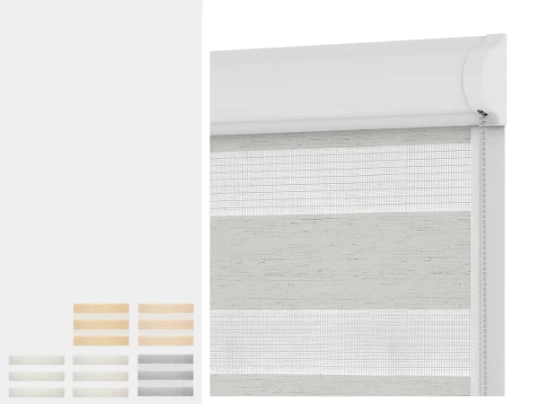 Roleta SWING - deň a noc - látka BALI