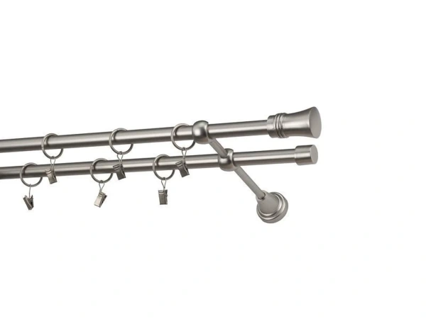 Garniža 16x16mm - 2rady - CAPRI - satin