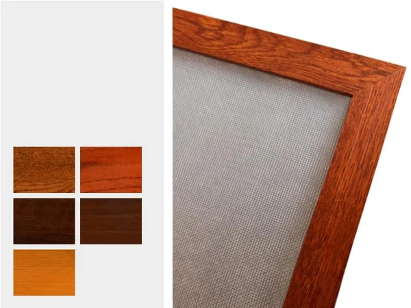 Sieťky na  OKNO - pevné - drevoimitačné