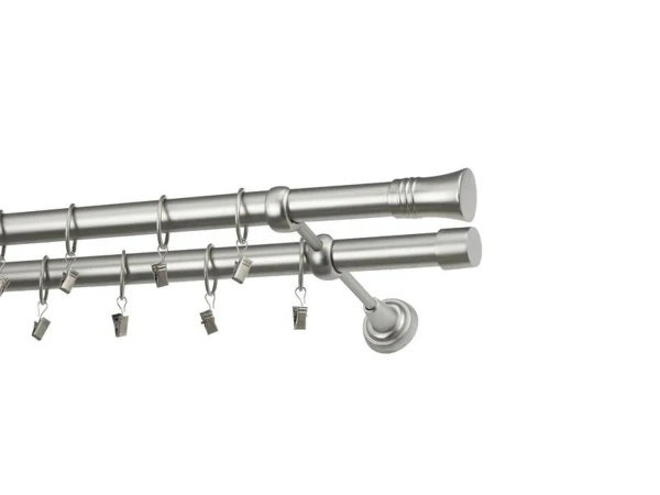 Garniža 25x25mm - 2rady - CAPRI - satin