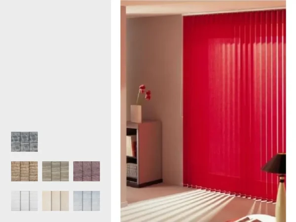 Vertikálne žalúzie - látka BORNEO