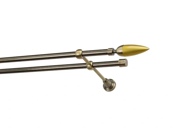 Garniža 16x16mm - 2rady - LINEA - antik 1