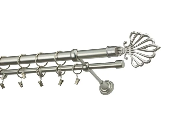 Garniža 25x16mm - 2rady - MODERN - satin