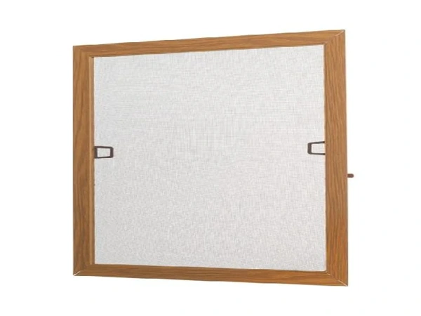 Sieťky na  OKNO - pevné - drevoimitačné 1