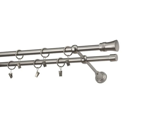 Garniža 16x16mm - 2rady - CAPRI - satin