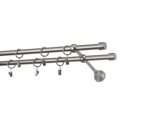 Garniža 16x16mm - 2rady - PULLO - satin