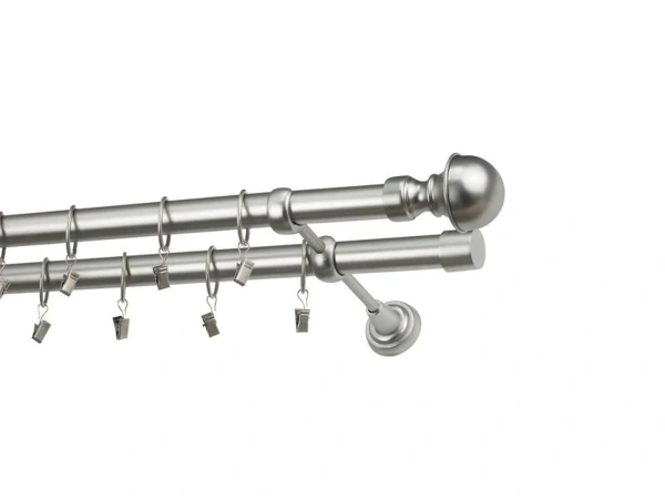 Garniža 25x25mm - 2rady - BOSTON - satin