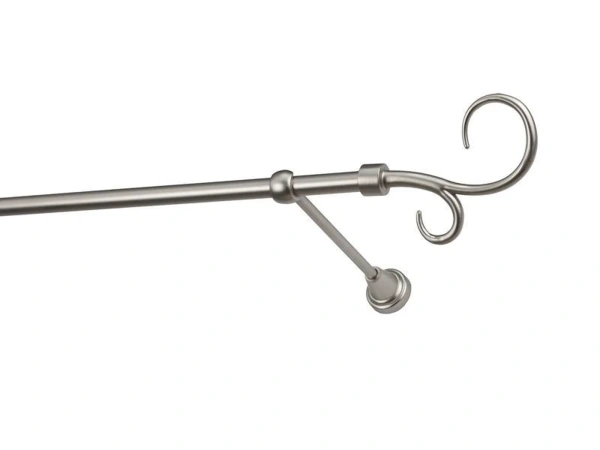 Garniža 16mm - 1rad - HÁK DVOJITÝ - satin 1