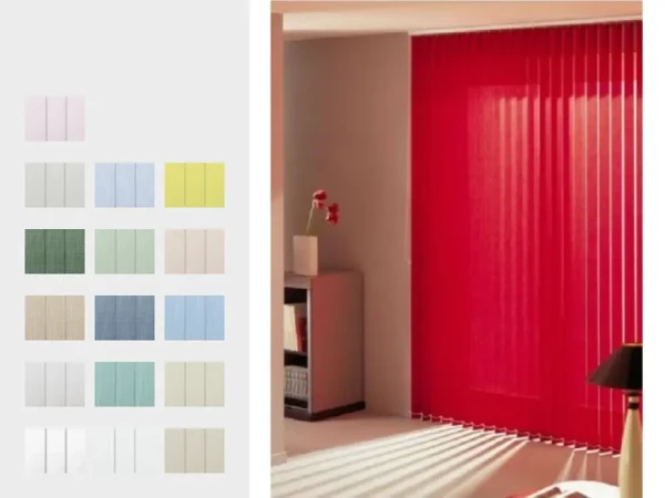 Vertikálne žalúzie - látka SHANTUNG