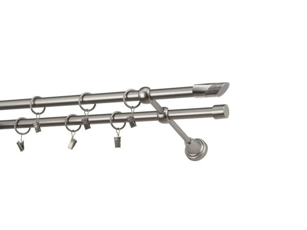 Garniža 16x16mm - 2rady - PIZA - satin