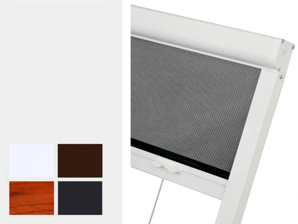 Sieťky na  OKNO - rolovacie - bežné odtiene