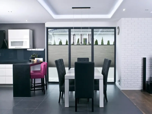 Plisé rolety LUX - látka BLACKOUT (zatemňujúca) 6