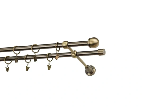 Garniža 16x16mm - 2rady - TODI MAX - antik