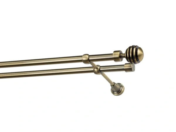 Garniža 19x19mm - 2rady - VERONA - antik 1