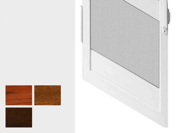 Sieťky na DVERE  - pántové - drevoimitačné