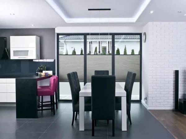 Plisé rolety LUX - látka BLACKOUT (zatemňujúca) 3