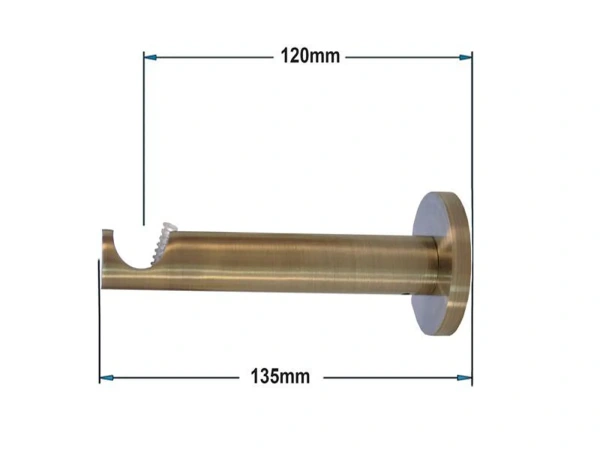 Garniža 19mm - 1rad - LIST VEĽKÝ - antik 3