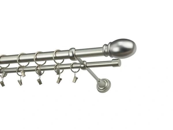 Garniža 25x16mm - 2rady - BELUNO - satin