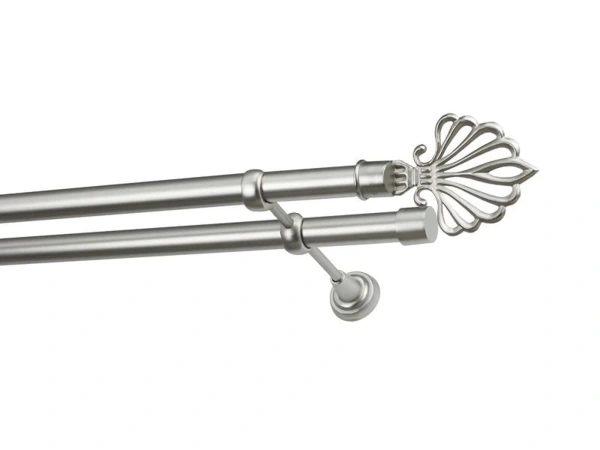 Garniža 25x25mm - 2rady - MODERN - satin 1