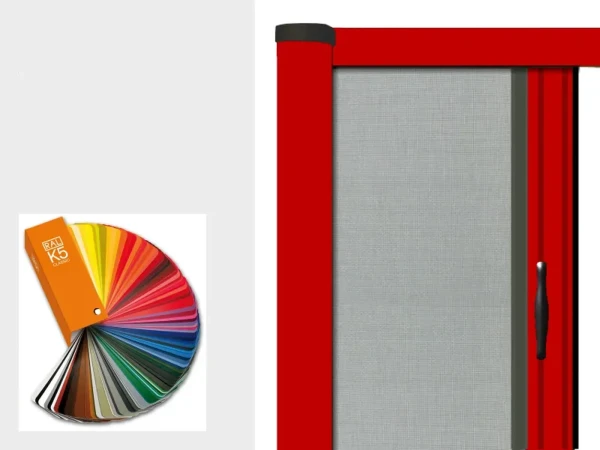 Sieťky na STREŠNÉ OKNO- rolovanie z boku - farby RAL