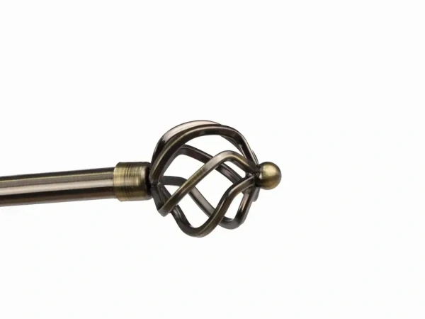 Garniža 16x16mm - 2rady - SPIRAL - antik 5